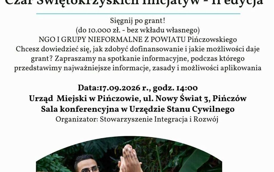 Zdjęcie do Zapraszamy stowarzyszenia oraz grupy nieformalne