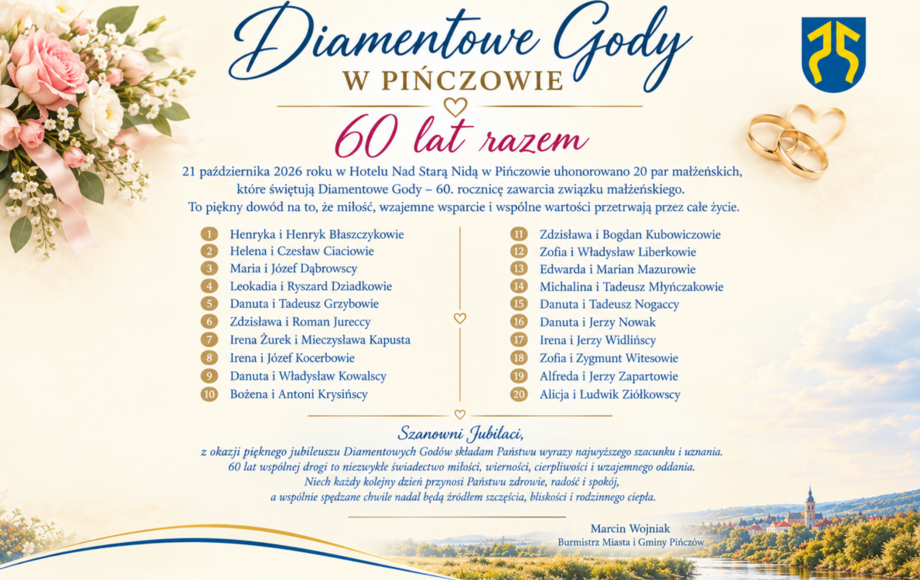 Zdjęcie do Diamentowe Gody - 60 lat razem