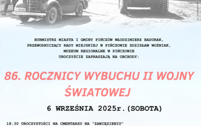 Zdjęcie do Obchody 86. Rocznicy Wybuchu II Wojny Światowej