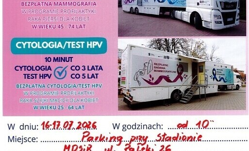 Zdjęcie do Drogie Panie, zapraszamy na badania profilaktyczne