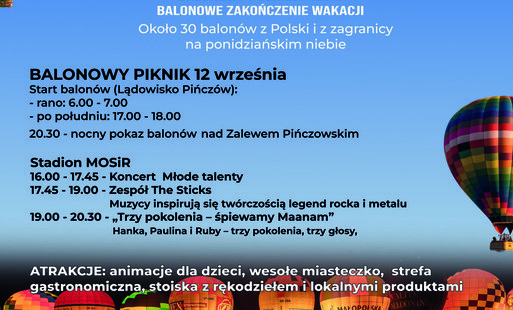 Zdjęcie do Balonove Świętokrzyskie zaprasza!