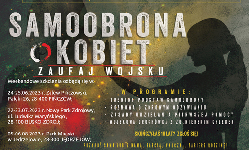 Zdjęcie do Samoobrona kobiet- zaufaj wojsku