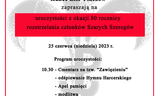 Zdjęcie do Zaproszenie na uroczystości rocznicowe