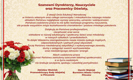 Zdjęcie do Życzenia z okazji Edukacji Dnia Narodowej